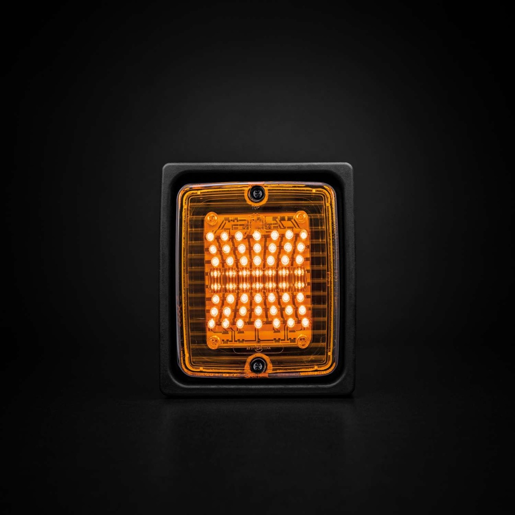 IZELED Indicator with Amber Lens