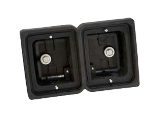 Rubber Behuizing voor IZELED Bloklichten (Dubbel)