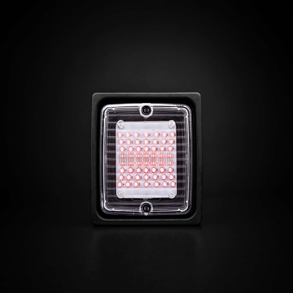 IZELED Taillight with Clear Lens