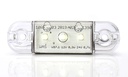 WAS 3-LED Ultradun Positielicht 9-36V - Wit