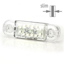 12-LED Ultra Slim Position Light 9-36V - White