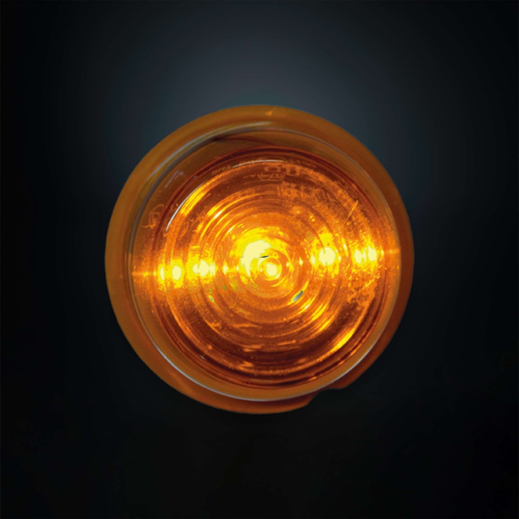 Viking 5 LED Unit Amber | Amber Lens | 5m Cable