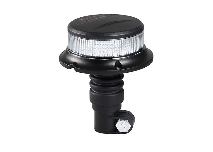 LED Zwaai-/Flitslamp met Heldere Lens | Stangmontage