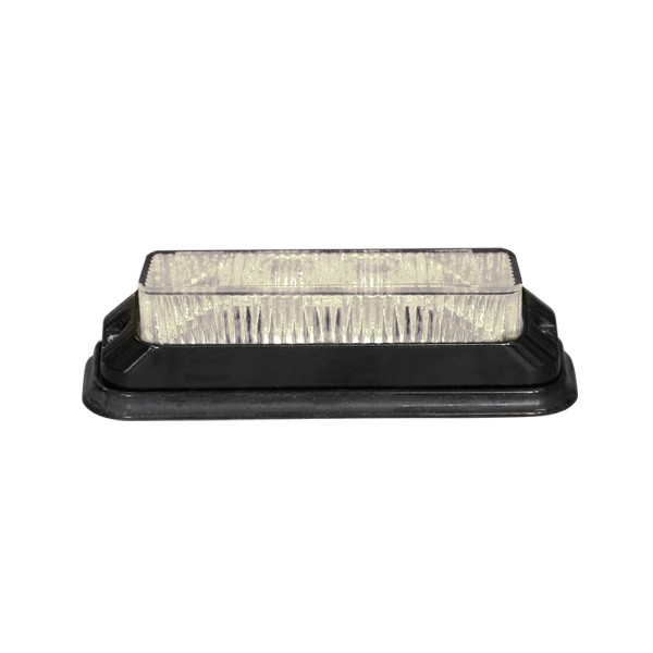 4-LED "HP FLASH" Strobe/Warning Light White 12-24V