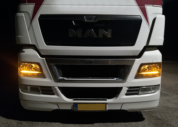 DRL LED Units for MAN 2018-2020 | Amber