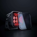 Dark Knight Fortex Werklicht Rood