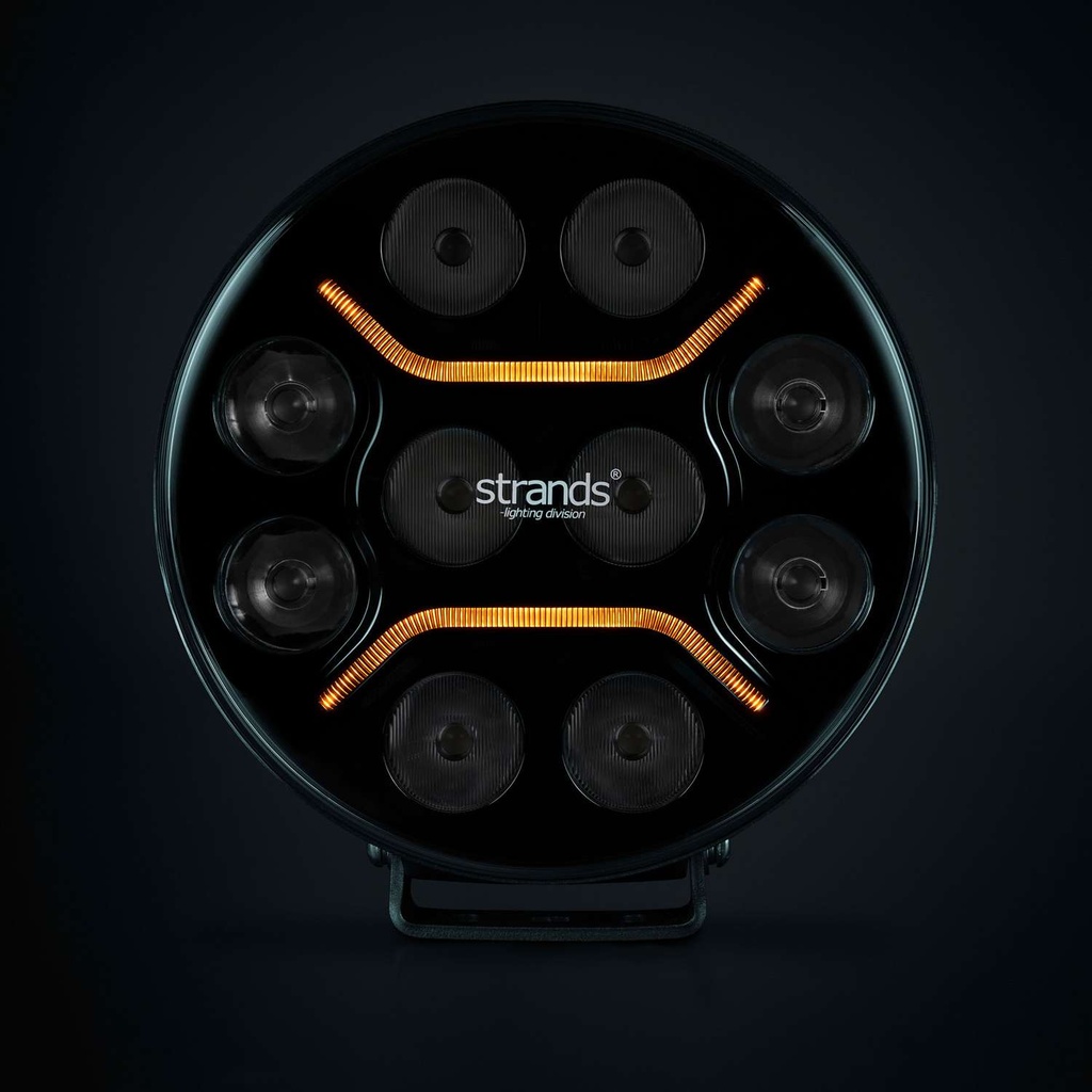 Dark Knight Intese 9'' Full LED Fahrlicht