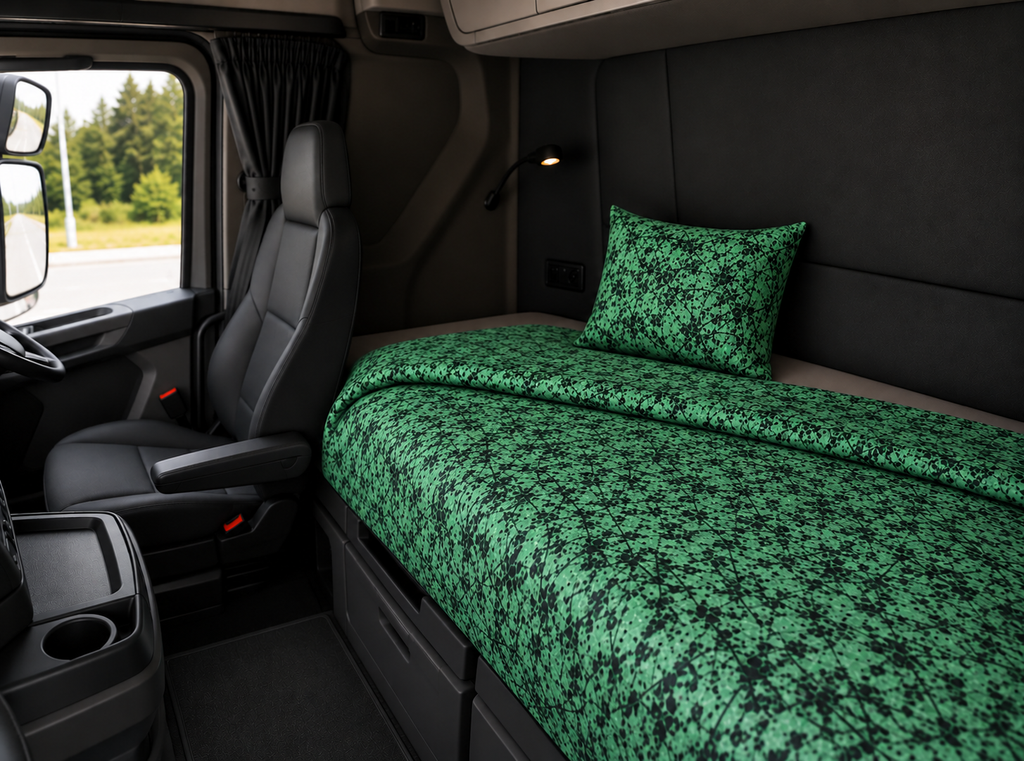 Duvet Cover & Pillowcase - Danish Green Design