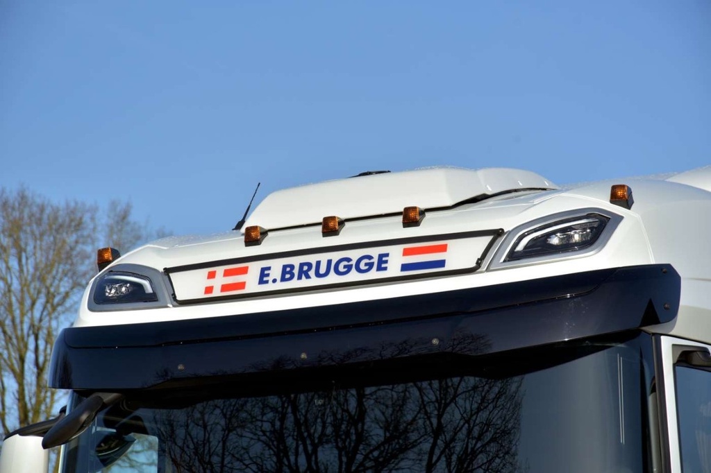 Nedking Ultradunne LED Lichtplaat voor New DAF XF/XG 2022+ (128) - Oranje LEDs