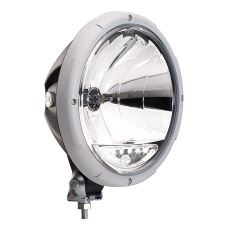 Hella Rallye 3003 met LED Positielicht | Grijze Ring