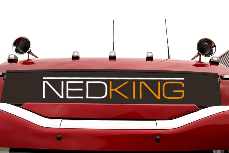Nedking Ultra Thin LED Truck Sign XL for MAN TGX GX 2020 (173) - White LEDs