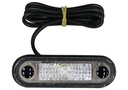 Hella LED Marker Light with 0.5m Cable | White
