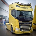 Zonneklep voor DAF XF/XG - 5 Lampengaten
