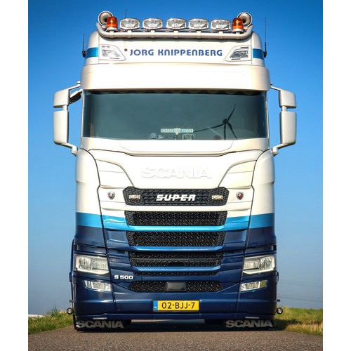 Zonneklep voor Scania NextGen | Vlakke Lijn