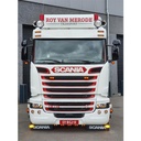 Zonneklep voor Scania Streamline 2013+ Highline | Type 3A | Met Lijn | 4 Lampgaten