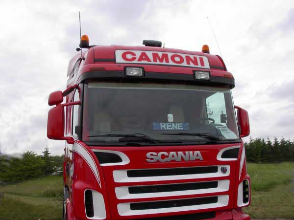 Nedking Ultradunne LED Lichtplaat voor Scania R-Serie Highline (135) - Witte LEDs