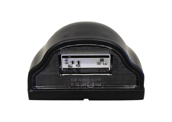 LED Kentekenplaatlicht met Markeerlicht 12-24V | Zwart