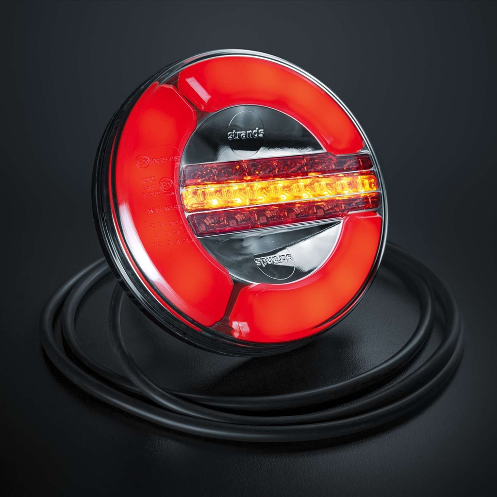 Freedom 3-Function LED Taillight Round