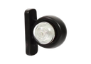 Eyeball LED Positielicht Rood/Wit | Vlakke Montagevoet
