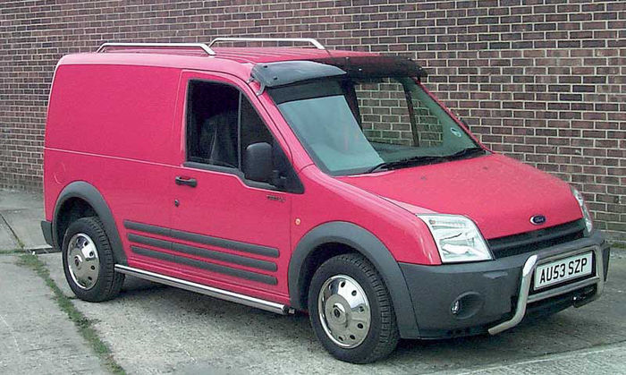 Zonneklep voor Ford Transit & Tourneo Connect tot 2014