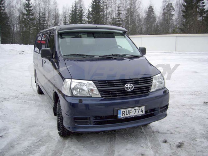 Zonneklep voor Toyota HiAce 1996+