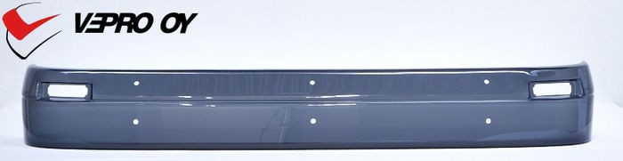 Plexi voor XL Zonneklep voor Scania 4 & R-Serie Highline met 2 Lampgaten voor Markeerlichten