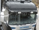 Acrylic Screen for XL Sunvisor Scania 4 / R-Series Normal/Highline with Lampholes for 2 Position Lights & 2 Headights