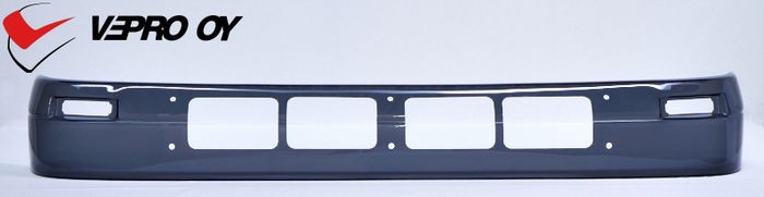 Plexi voor XL Zonneklep Scania 4 & R-Serie tot 2013 Normal/Highline met Lampgaten voor 2 Markeerlichten & 4 Verstralers