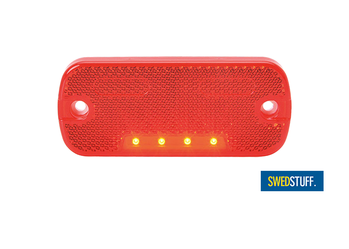 Swedstuff LED RED SIDE MARKER / POSITION LIGHT