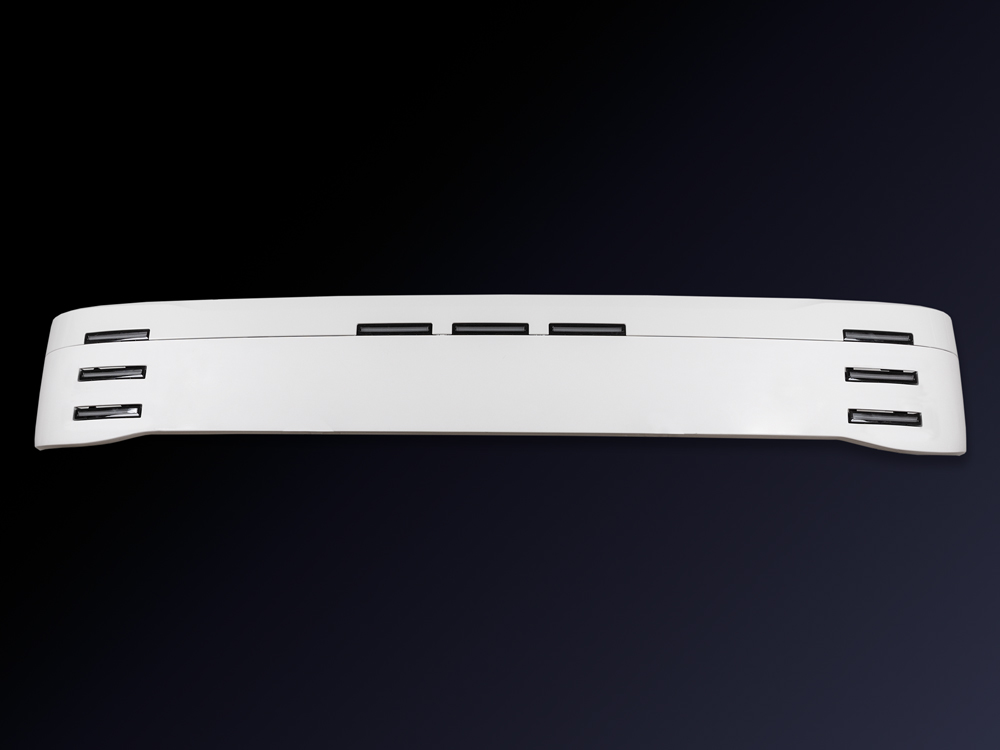 XL Zonneklep 'ODIN' voor Scania NextGen 2017+ | 4 Lampgaten | Hoogte 35cm