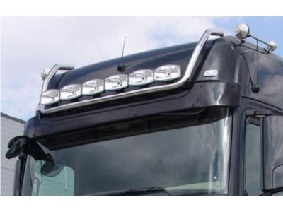 Stainless Steel Roof Light Bar for Mercedes Actros MP4 GigaSpace