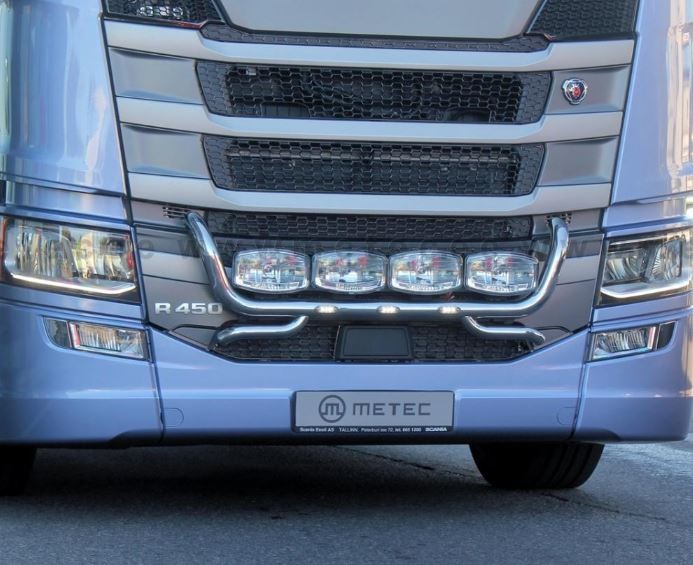 Metec Frontbeugel "SPIDER" voor Scania R&S NextGen | 3 Witte LEDs