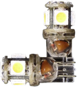 T10 Wedge Lampen met 5 SMD LEDs Wit | Set van 2 stuks