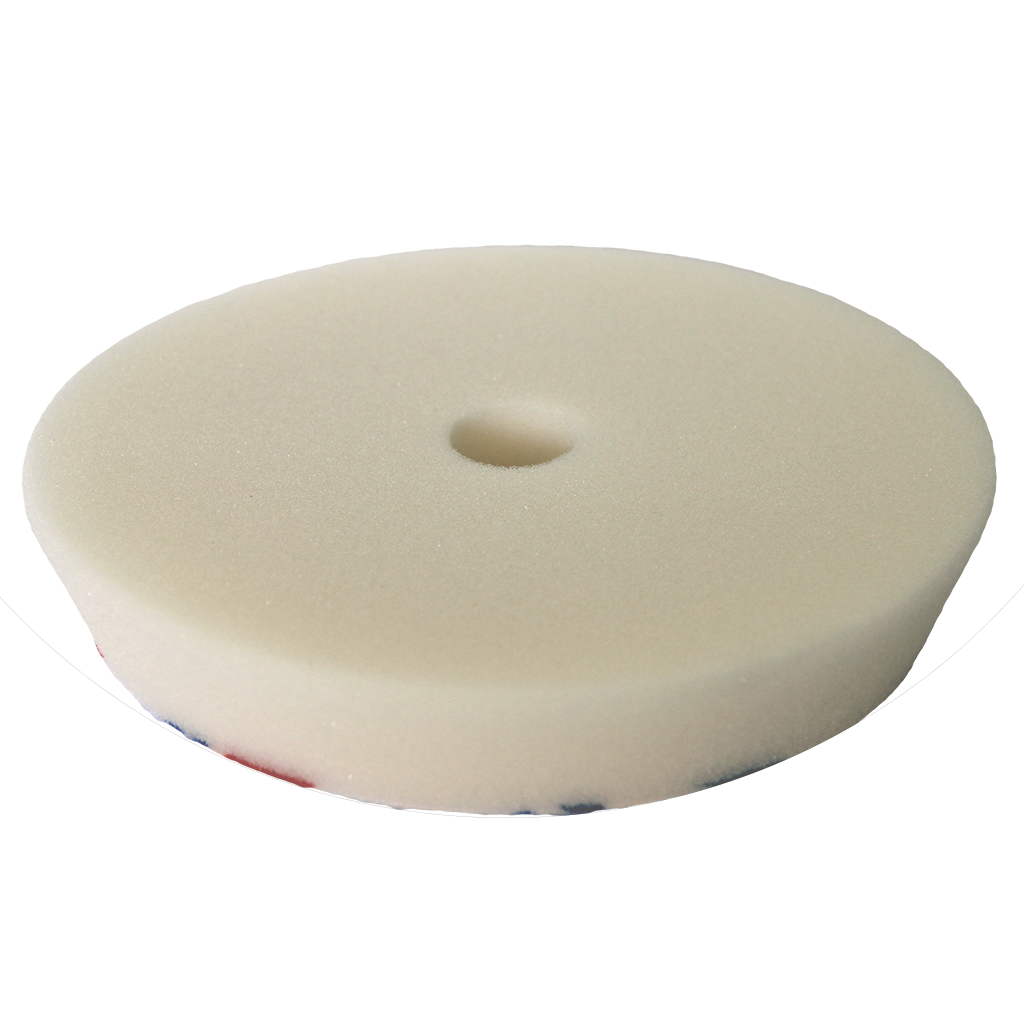Finishing Spons Medium | Wit Excentrisch Ø150x25mm