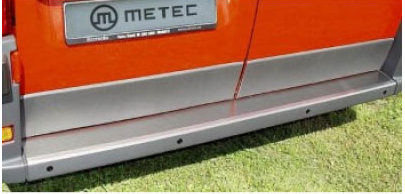 Metec Bumperbeschermer voor Citroën Jumper / Peugeot Boxer & Fiat Ducato 2007+