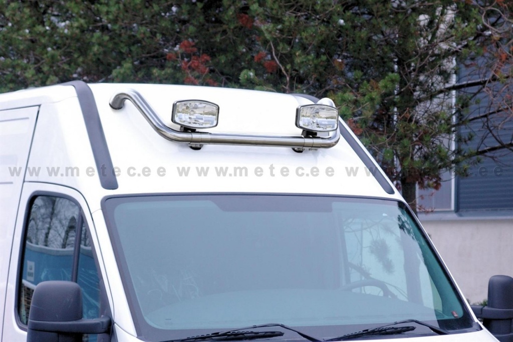 Stainless Steel Roof Light Bar for MAN TGE & Volkswagen Crafter H2/H3 2017+ & Iveco Daily H2 2015+