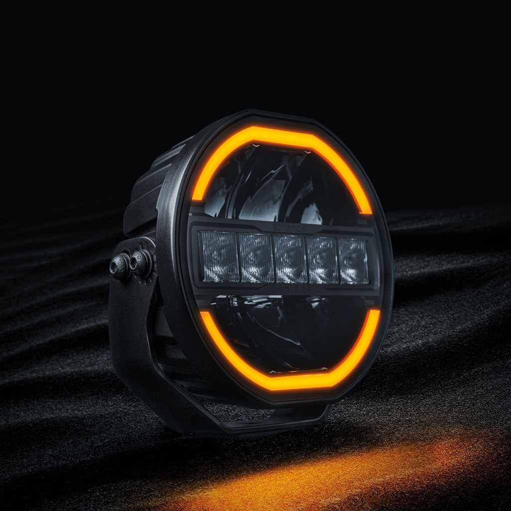 Siberia Skylord 7" Full LED Verstraler - Zwart