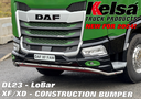 RVS LoBar voor DAF NGD XF & XD met Bouwbumper | 7 Oranje LEDs