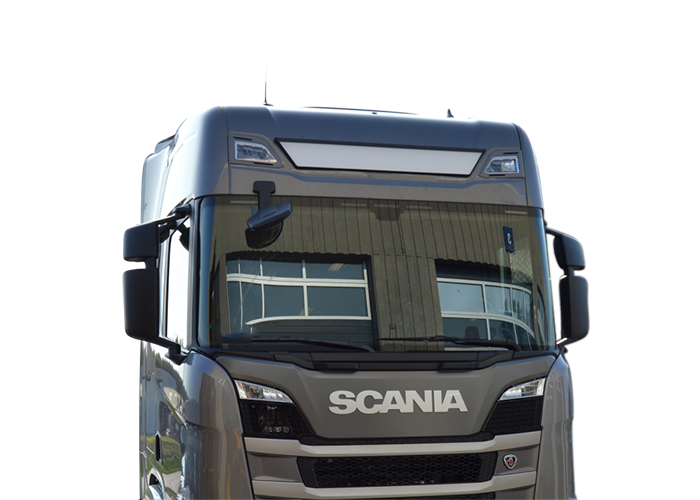 Nedking Ultra Thin LED Truck Sign for Scania NextGen R&S Normal Cab (133) - Amber LEDs