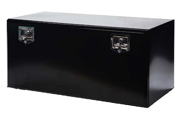 Toolbox Black Powdercoated Steel - 800x400x400mm