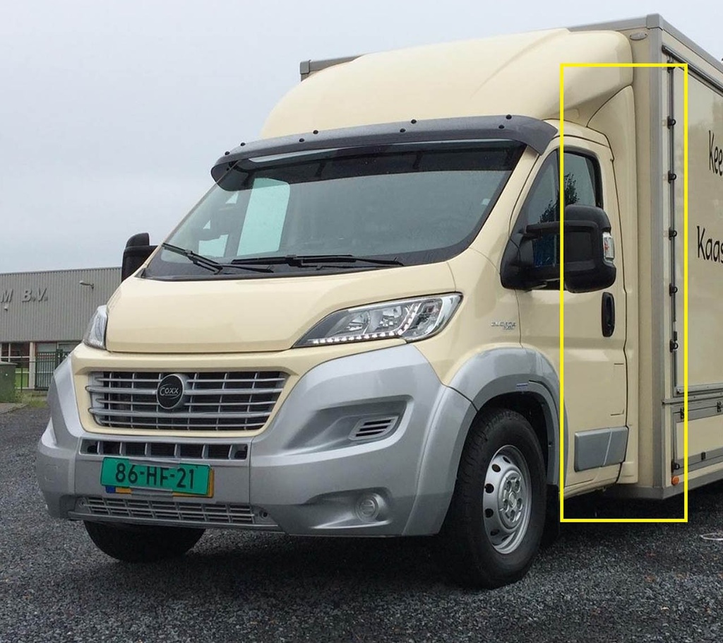 Sidefenders for Citroën Jumper / Peugeot Boxer /  Fiat Ducato 2006+ / Opel Movano 2022+