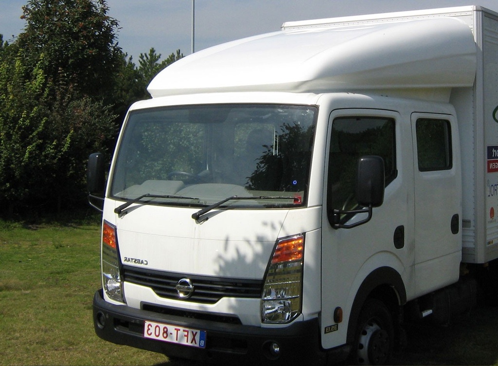 3D Spoiler for Nissan Cabstar / NT400 Double Cab | Height 77cm
