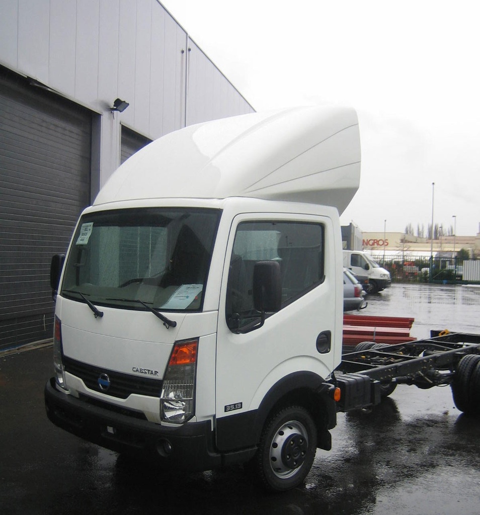3D Spoiler voor Nissan Cabstar / NT400 | Hoogte 95cm