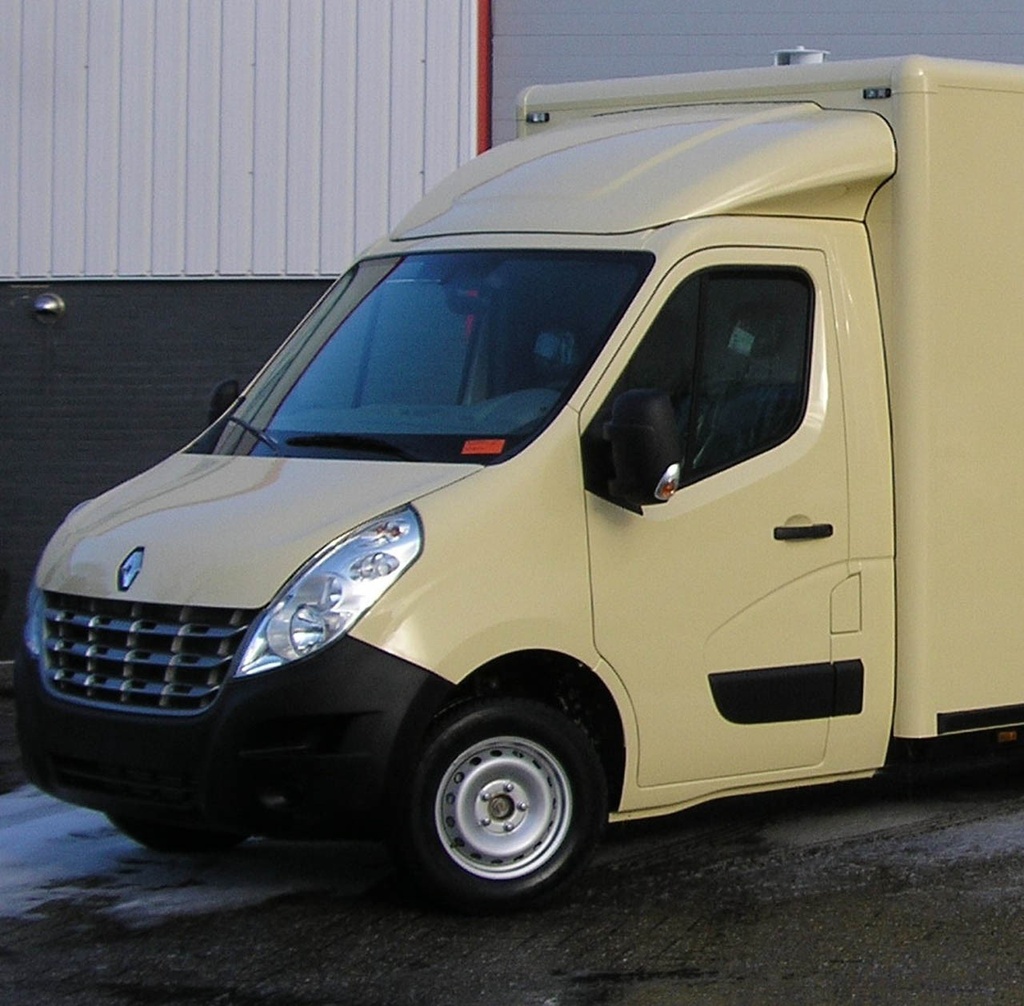 3D SPOILER VOOR RENAULT MASTER & OPEL MOVANO 2010+ | Hoogte 40cm