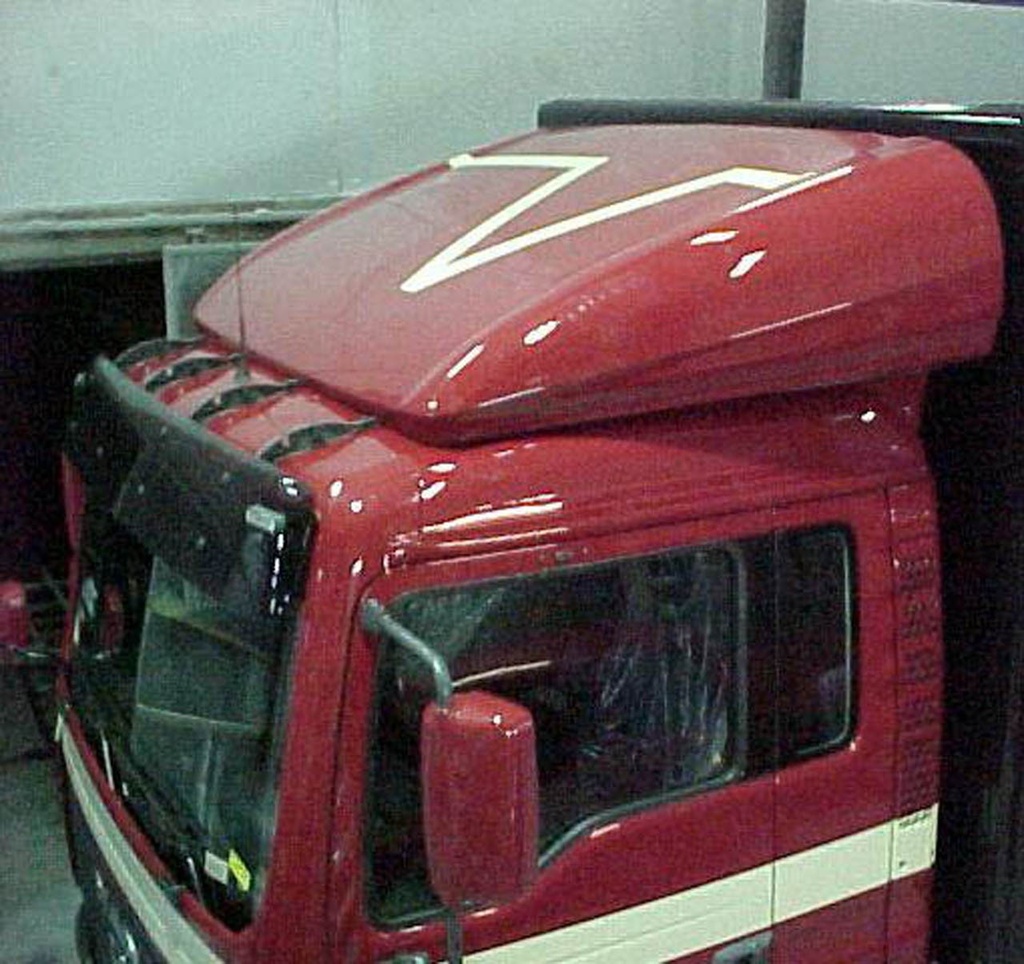 3D Spoiler voor MAN TGS-M | Hoogte 55cm