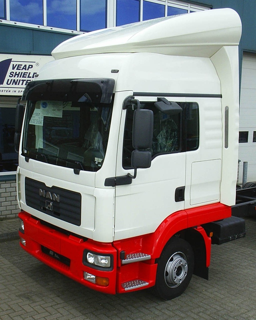 3D Spoiler voor MAN TGS-LX | Hoogte 55cm