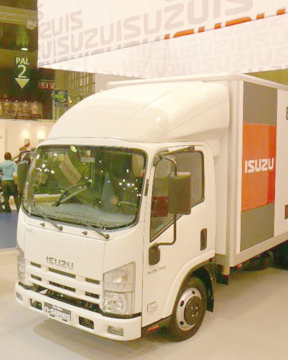 3D Spoiler for ISUZU NLR 2008+ | Height 64cm