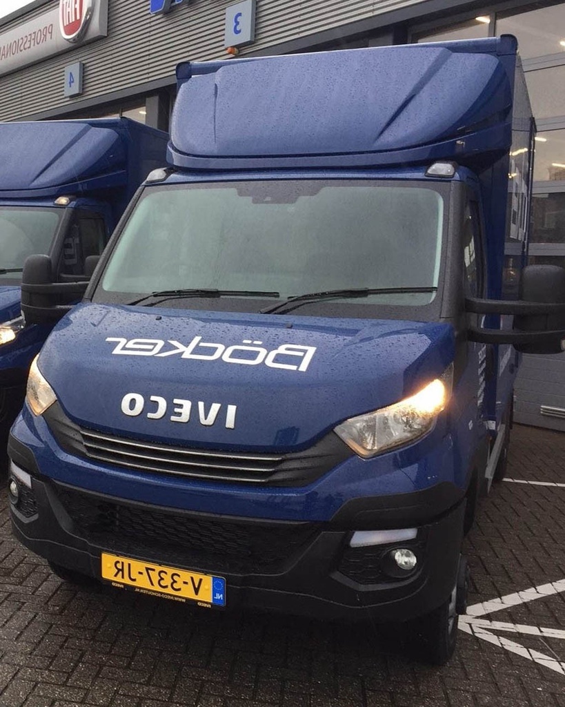 3D Adjustable Spoiler for Iveco Daily 2014+ | Height 57-70cm