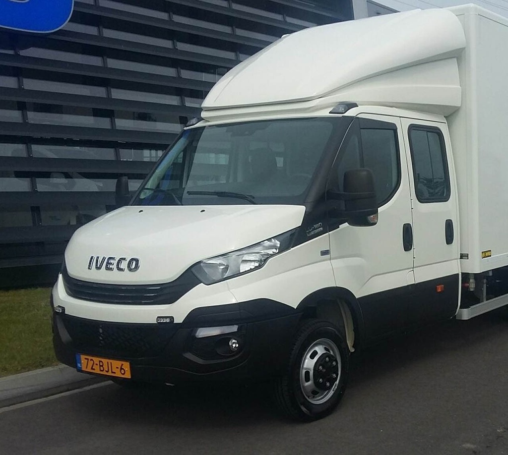 3D Regelbare Spoiler voor Iveco Daily met Dubbele Cabine 2014+ | Hoogte 70-90cm