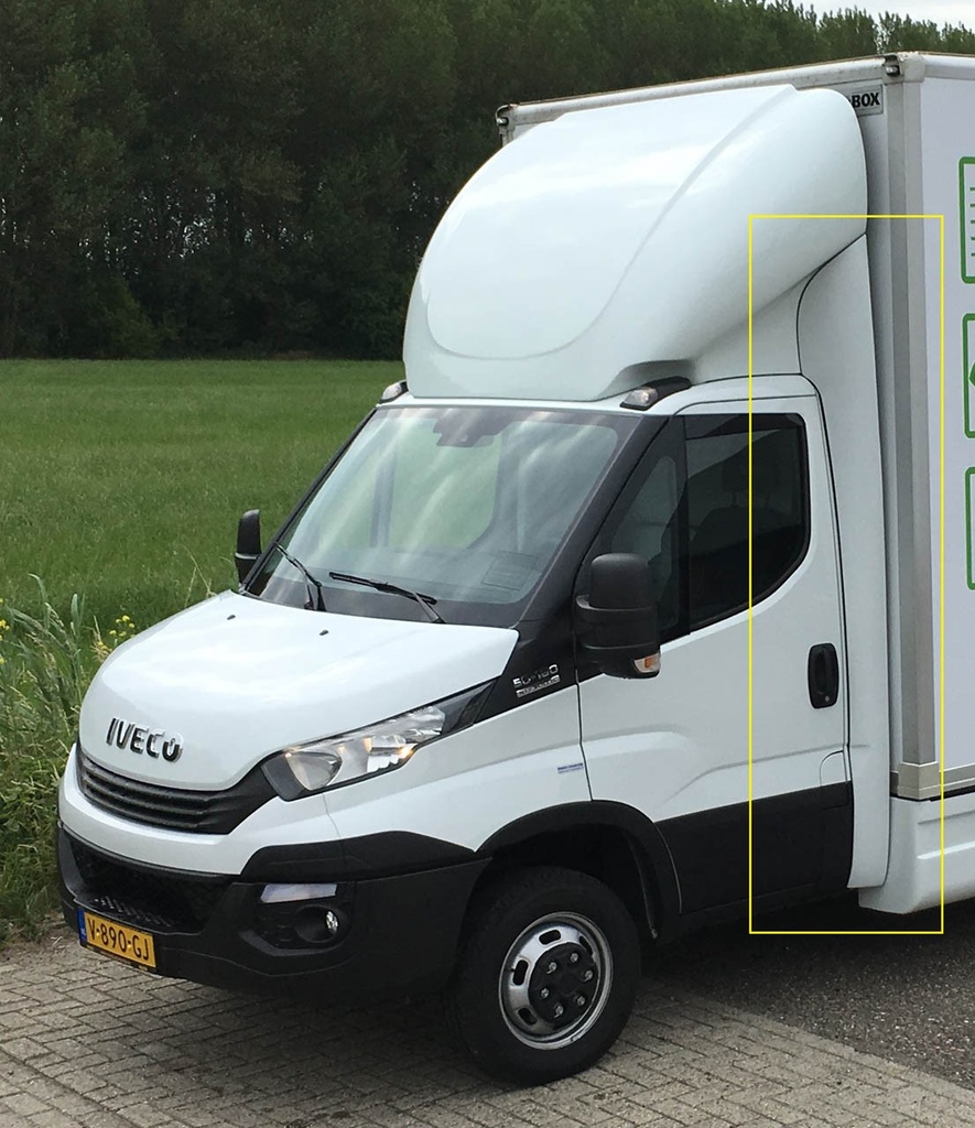 Sidefenders for Iveco Daily 2014+ | Compatible with High Spoilers